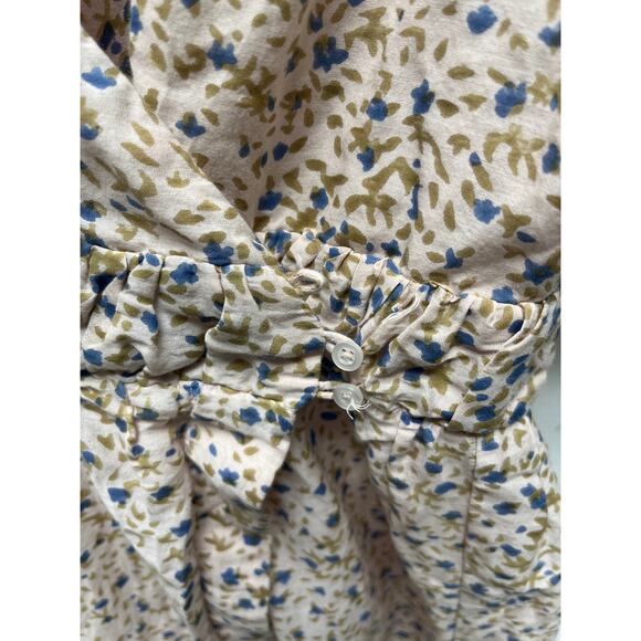 Mirth Krabi Crossover Dress in Champagne Size L - Picture 6 of 11